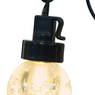 Thumbnail 2: Kurt Adler Kurt Adler UL 10-Light Pure Warm White LED Bubble Light Set 