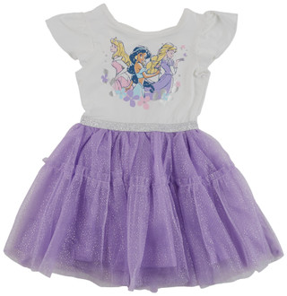 Thumbnail 2: Disney Disney Toddler Girls Short Sleeve Princess Tutu Dress 