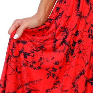 Thumbnail 2: SEVEN7 Seven7 Womens Sleeveless Hanky Hem Long Dress 