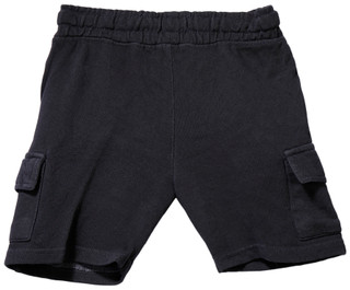 Thumbnail 3: Kenneth Cole Kenneth Cole Little Boys Solid Fleece Cargo Shorts 