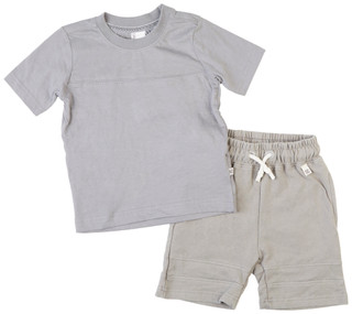 Thumbnail 1: Sovereign Code Sovereign Code Baby Boy 2 Pc Short Sleeve and Shorts Set 