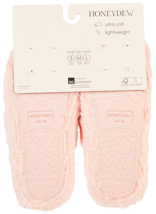 Thumbnail 2: HONEYDEW Honeydew Womens Knot Plush Slide Slipper 