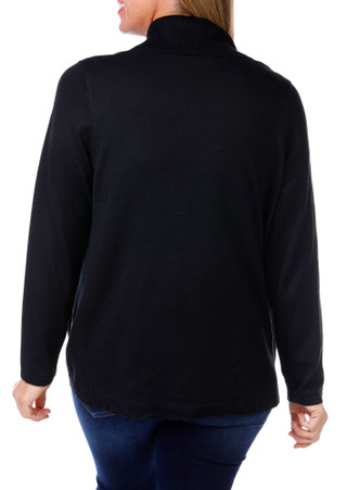 Thumbnail 3: Tint & Shadow Tint & Shadow Womens Long Sleeve Shawl Collar Cardigan 