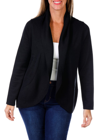 Thumbnail 1: Tint & Shadow Tint & Shadow Womens Long Sleeve Shawl Collar Cardigan 