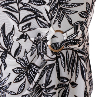 Thumbnail 6: HARPER 241 Harper 241 Womens Short Sleeve Print Mesh Ring Top 