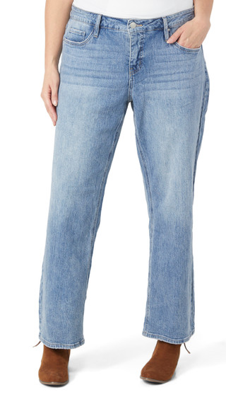 Thumbnail 1: Royalty Royalty Plus High Rise Wide Leg Jeans 