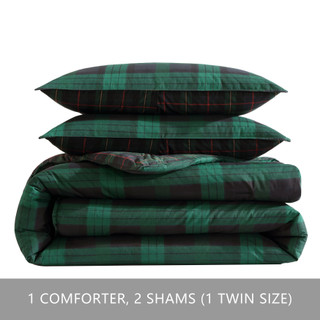 Thumbnail 14: Eddie Bauer Eddie Bauer Woodland Tartan Comforter Bedding Set 