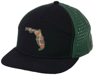 Thumbnail 1: FloGrown Flogrown Mens Camo Florida Black Hat 