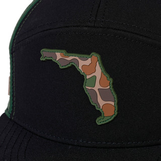 Thumbnail 2: FloGrown Flogrown Mens Camo Florida Black Hat 