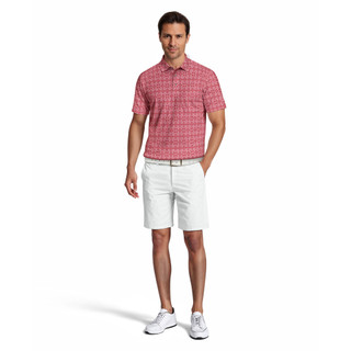Thumbnail 4: PGA TOUR PGA TOUR Mens Layered Boat Print Golf Polo 