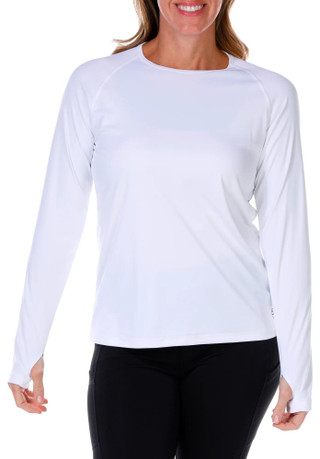 Thumbnail 1: Reel Life Reel Life Womens Graphic Long Sleeve Top 