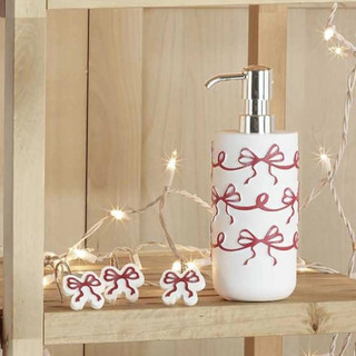Thumbnail 2: Avanti Avanti Christmas Bows Lotion Dispenser 
