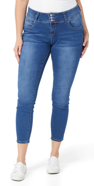 Thumbnail 1: Royalty Royalty Plus Skinny 3 Button Jeans 
