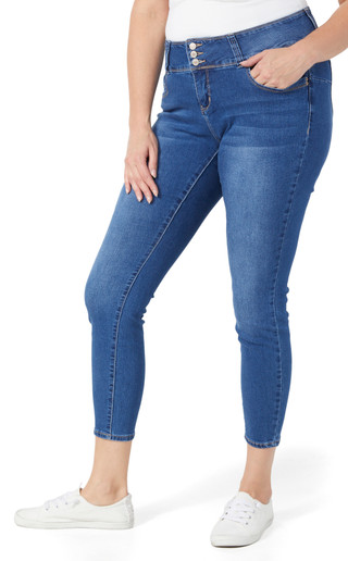 Thumbnail 3: Royalty Royalty Plus Skinny 3 Button Jeans 