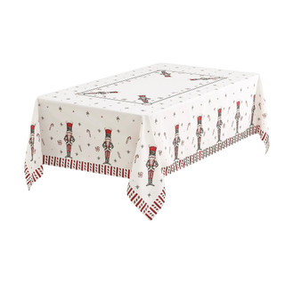 Thumbnail 2: Avanti Avanti Linens 52in. x 70in. Nutcracker Candy Tablecloth 