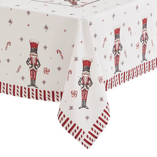 Thumbnail 3: Avanti Avanti Linens 52in. x 70in. Nutcracker Candy Tablecloth 