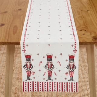 Thumbnail 2: Avanti Avanti Linens 72 in Nutcracker Candy Table Runer 