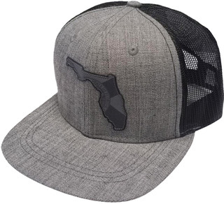 Thumbnail 1: FloGrown FloGrown Mens Heathered Florida Patch Snapback Hat 