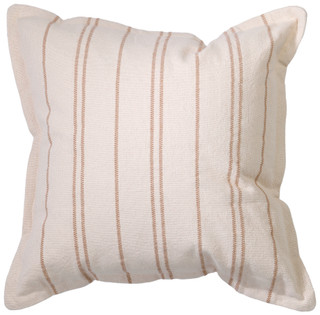 Thumbnail 1: IZOD Izod 22x22 Striped Natural Cotton Decorative Throw Pillow 