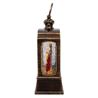 Thumbnail 6: Kurt Adler Battery Operated Nativity LED Swirl Glitered Lantern 