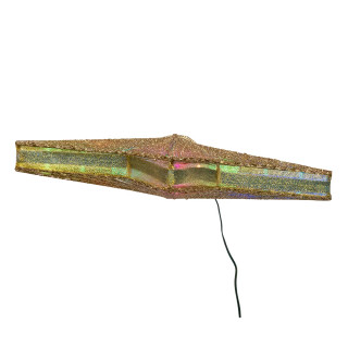 Thumbnail 8: Kurt Adler 11.5 in. 27-Light Multicolor LED Star Tree Topper 