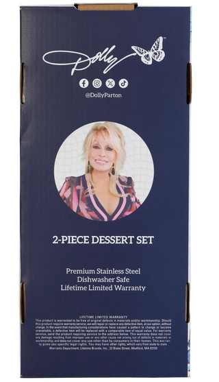 Thumbnail 3: DOLLY PARTON Dolly Parton 2 Pc Dessert Set 