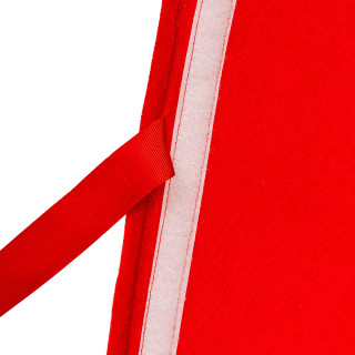 Thumbnail 3: Kurt Adler Kurt Adler 12 in. x 28 in. Quilted Red Velvet Tree Collar 