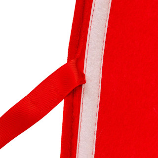 Thumbnail 6: Kurt Adler Kurt Adler 10 in. x 24 in. Quilted Red Velvet Tree Collar 