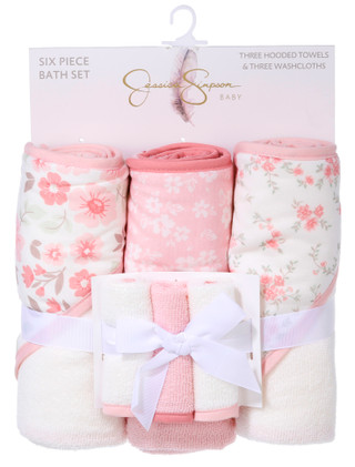 Thumbnail 1: Jessica Simpson Jessica Simpson Baby 6 Pc Bath Set 