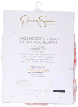 Thumbnail 3: Jessica Simpson Jessica Simpson Baby 6 Pc Bath Set 