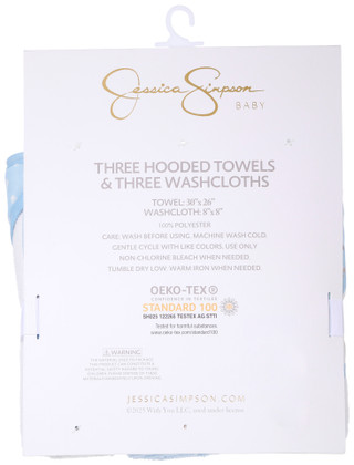 Thumbnail 3: Jessica Simpson Jessica Simpson Baby 6 Pc Bath Set 