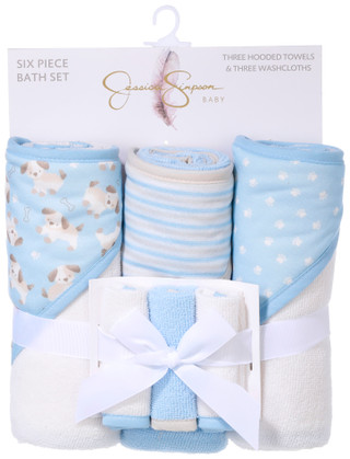 Thumbnail 1: Jessica Simpson Jessica Simpson Baby 6 Pc Bath Set 
