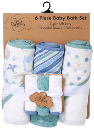 Thumbnail 1: Baby Essentials Baby Essentials Baby 6 Pc Bath Set 