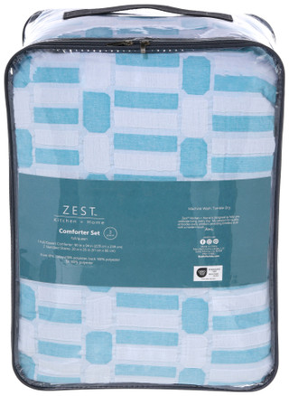 Thumbnail 3: Zest Kitchen + Home ZEST Kitchen + Home Crescent Collection Comforter Set 