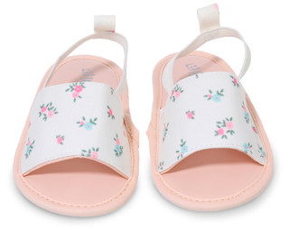 Thumbnail 2: Little Me Little Me Baby Girls Ditsy Floral Sandals 