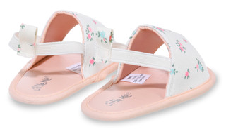 Thumbnail 3: Little Me Little Me Baby Girls Ditsy Floral Sandals 