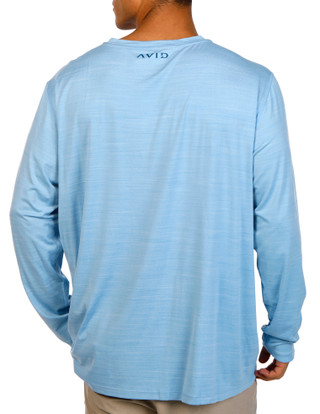 Thumbnail 2: AVID Avid Men's Pacifico Performance Crew Long Sleeve 