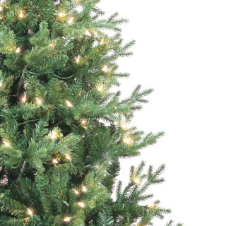 Thumbnail 3: Kurt Adler 6 ft. Pre-Lit Clear Incandescent Jackson Pine Tree 