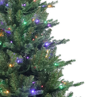 Thumbnail 3: Kurt Adler 6 ft. Pre-Lit Multi-Colored LED Jackson Pine Tree 