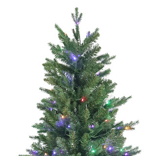 Thumbnail 4: Kurt Adler 6 ft. Pre-Lit Multi-Colored LED Jackson Pine Tree 