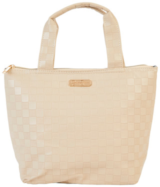 Thumbnail 1: Jessica Simpson Jessica Simpson Beige Checker Lunch Tote Bag 
