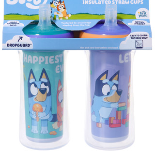 Thumbnail 2: BLUEY Bluey Baby 2 Pk Sippy Cups 