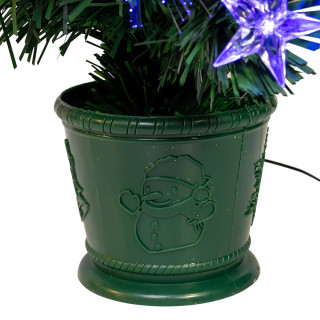 Thumbnail 2: Kurt Adler Kurt Adler 2 ft. LED Fiber Optic Potted Tree 