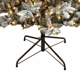 Thumbnail 3: Kurt Adler Kurt Adler 6 ft. Pre-Lit Warm White LED Snow Pine Tree 