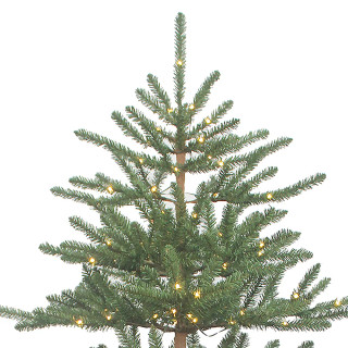 Thumbnail 4: Kurt Adler Kurt Adler 7 ft. Pre-Lit Warm White LED Mountain Pine Tree 