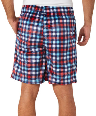 Thumbnail 2: IZOD Izod Men's Lite Touch Fleece Sleep Jam Shorts 