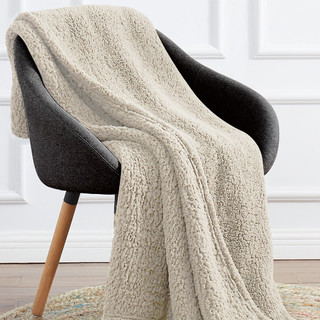 Thumbnail 3: My World My World Cloud Sherpa Throw 