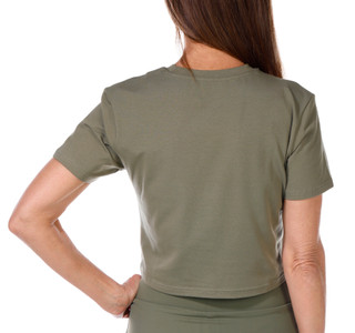 Thumbnail 6: RECESS Recess Womens Active Cropped Pepper Tee 
