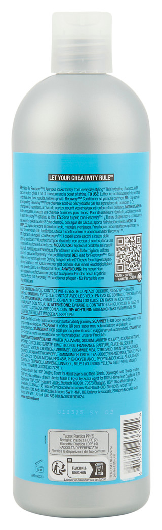 Thumbnail 3: TIGI BED HEAD TIGI Bed Head Recovery Moisturizing Shampoo, 25.36 FL Oz. 