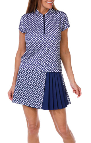 Thumbnail 3: PGA TOUR PGA Tour Womens Active Floral Print Pleated Skort 